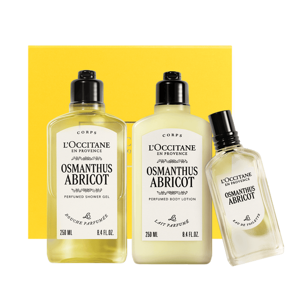 Kūno harmonija su OSMANTHUS ABRICOT kolekcija L'Occitane Lietuva