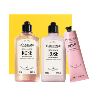 Kosmetikos rinkinys mėgstantiems prabangų rožių aromatą L'Occitane Lietuva
