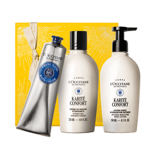 Prabangus kūno priežiūros rinkinys ŠILKINĖ ODA L'Occitane Lietuva