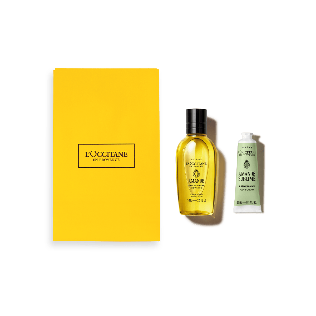 Migdolų kolekcijos rinkinys KASDIENINIS ŠVELNUMAS L'Occitane Lietuva