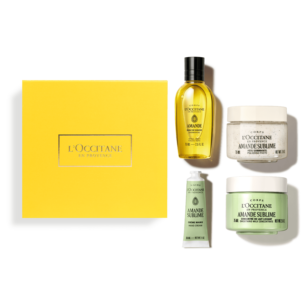 Migdolų kolekcijos rinkinys TOBULOMS AKIMIRKOMS L'Occitane Lietuva