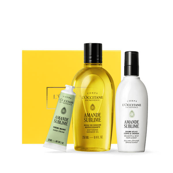 Rinkinys kūno odos priežiūrai MIGDOLŲ SALDUMAS L'Occitane Lietuva