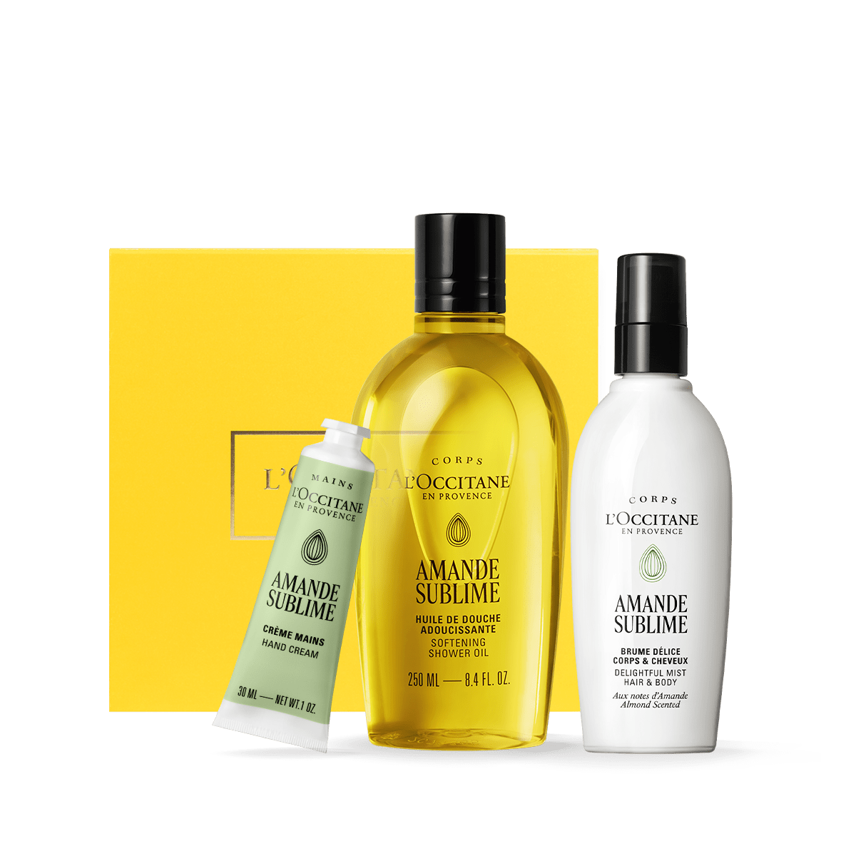 Rinkinys kūno odos priežiūrai MIGDOLŲ SALDUMAS L'Occitane Lietuva