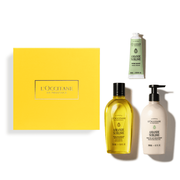 Rinkinys kūno odos priežiūrai MIGDOLŲ TRIO L'Occitane Lietuva