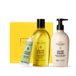 Rinkinys kūno odos priežiūrai MIGDOLŲ TRIO L'Occitane Lietuva