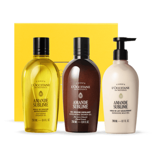 Kosmetikos rinkinys PRABANGUS MIGDOLŲ TRIO L'Occitane Lietuva
