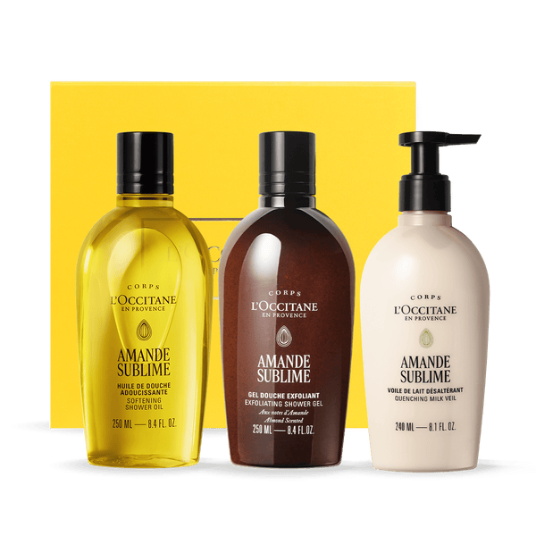 Kosmetikos rinkinys PRABANGUS MIGDOLŲ TRIO L'Occitane Lietuva