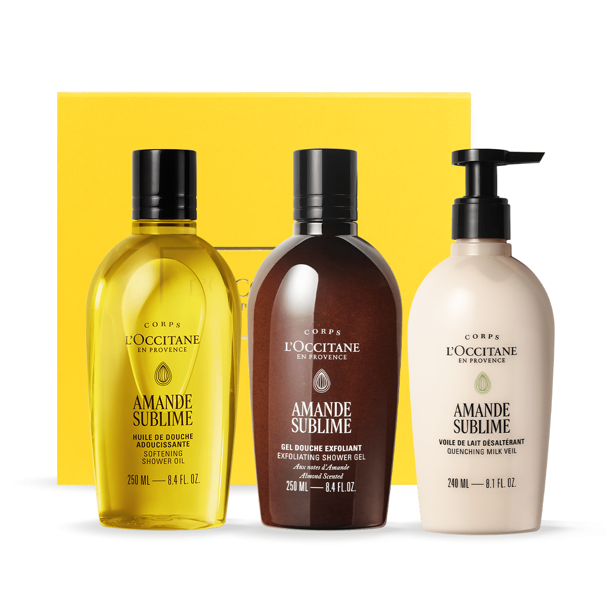 Kosmetikos rinkinys PRABANGUS MIGDOLŲ TRIO L'Occitane Lietuva