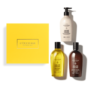 Kosmetikos rinkinys PRABANGUS MIGDOLŲ TRIO L'Occitane Lietuva