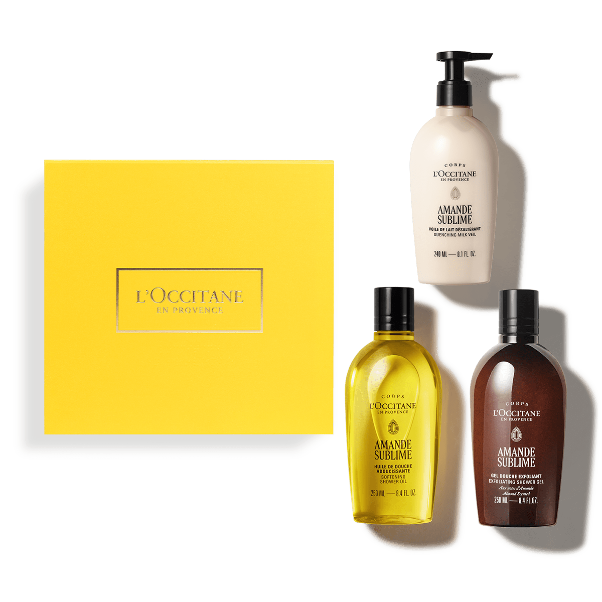 Kosmetikos rinkinys PRABANGUS MIGDOLŲ TRIO L'Occitane Lietuva