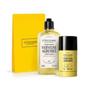 Pieštukinio dezodoranto ir dušo želės duetas „Citrus Verbena“ L'Occitane Lietuva