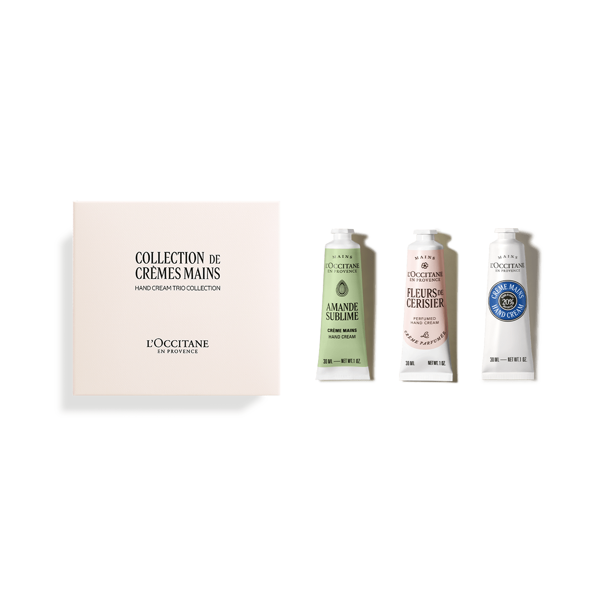 Rankų kremų TRIO malonioms akimirkoms L'Occitane Lietuva