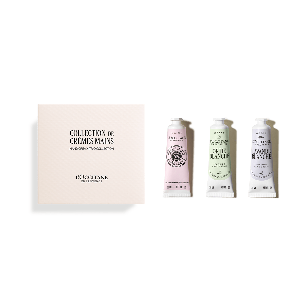 Rankų kremų TRIO yaptingoms akimirkoms L'Occitane Lietuva