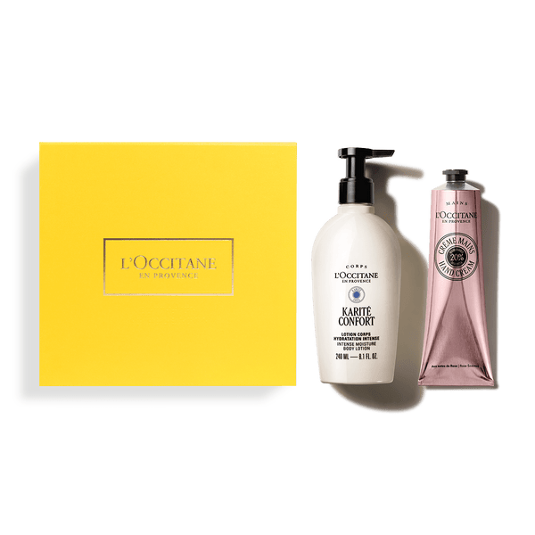 Kosmetikos rinkinys DUETAS JŪSŲ RANKŲ IR KŪNO ODAI L'Occitane Lietuva