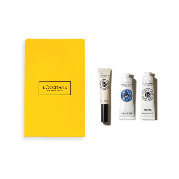 Kosmetikos rinkinys ĮKVEPIANTIS TAUKMEDŽIŲ TRIO L'Occitane Lietuva