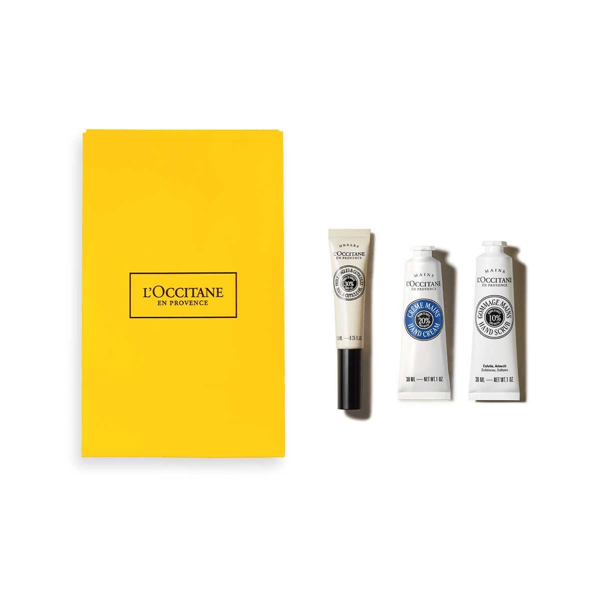 Kosmetikos rinkinys ĮKVEPIANTIS TAUKMEDŽIŲ TRIO L'Occitane Lietuva