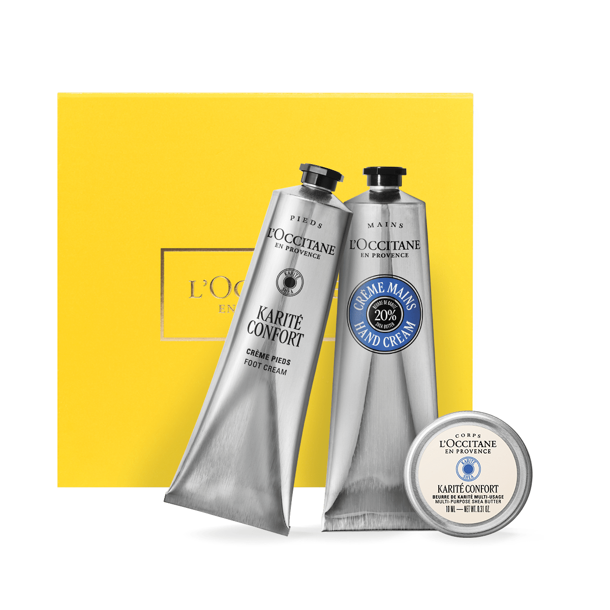 Pėdų ir rankų odos priežiūros rinkinys L'Occitane Lietuva