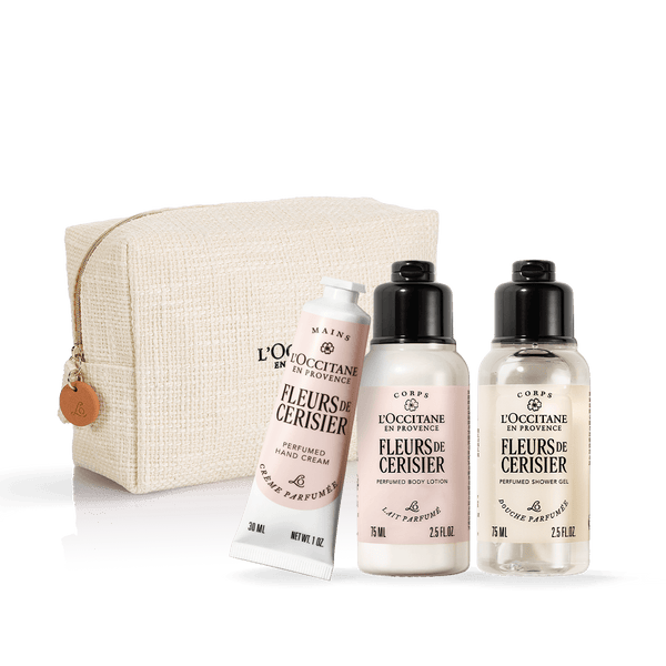 Kelioninis rinkinys „Fleurs de Cerisier“ L'Occitane Lietuva