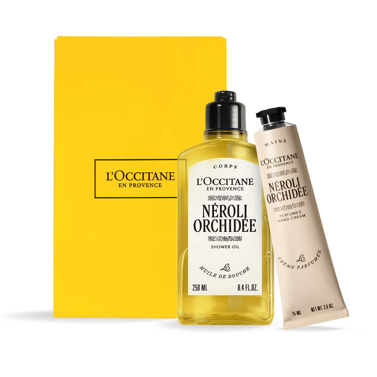 Kūno priežiūros rinkinys MALONUS ŽIEDŲ PRISILIETIMAS L'Occitane Lietuva