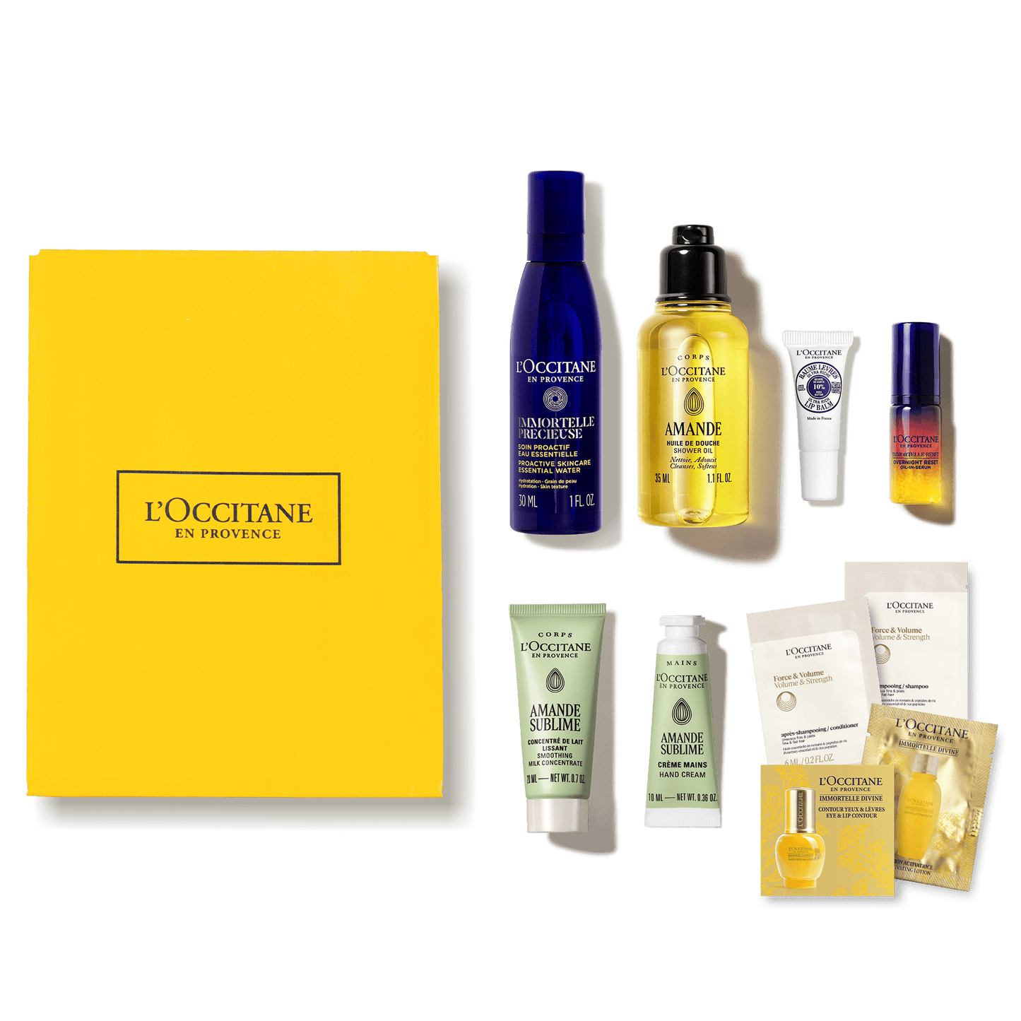 Mylimiausiųjų rinkinys naujiems nariams L'Occitane Lietuva