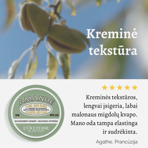 Maitinamasis migdolų kūno balzamas Normal L'Occitane