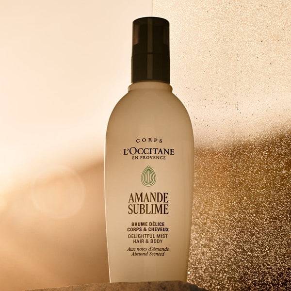 Migdolų (Amande) plaukų ir kūno dulksna Normal L'Occitane