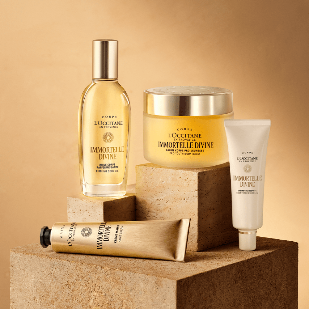 Šlamučių „Divine“ kaklo kremas Normal L'Occitane