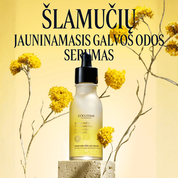 Šlamučių galvos odos serumas Normal L'Occitane
