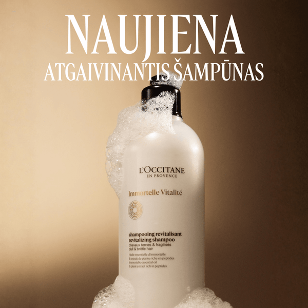 Šlamučių šampūnas Normal L'Occitane