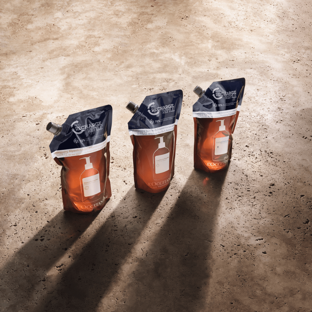 Švelnaus subalansuojančio plaukų kondicionieriaus papildymas Normal L'Occitane