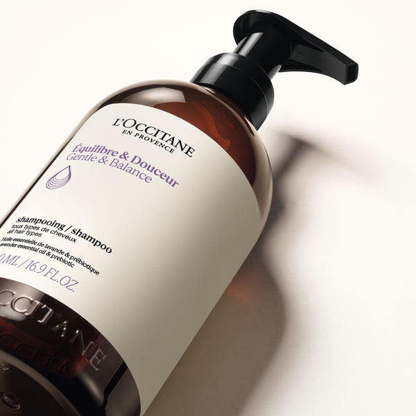 Švelnus subalansuojantis plaukų šampūnas Normal L'Occitane