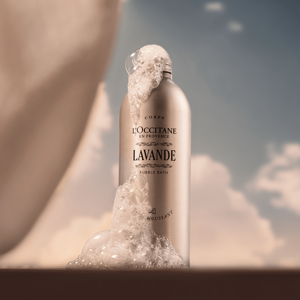 Levandų vonios putos Refill L'Occitane