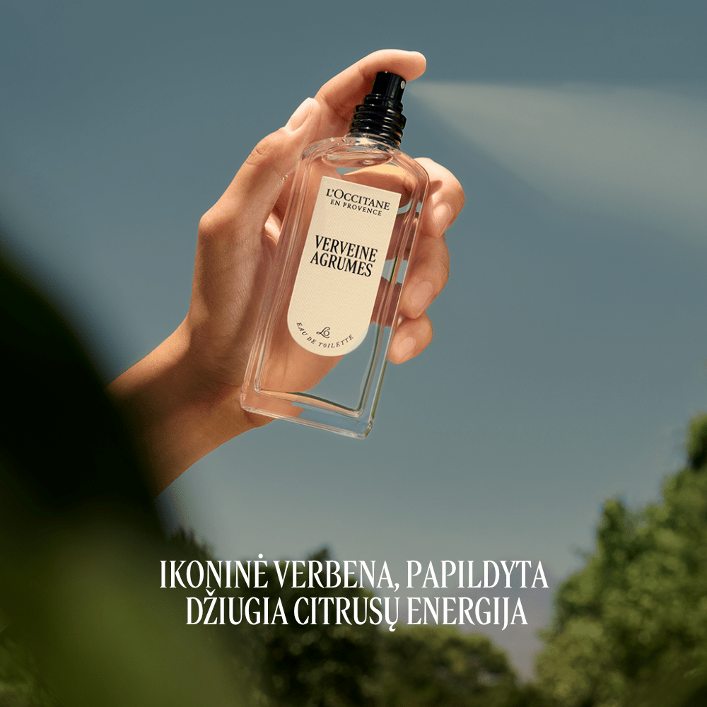 Citrusinių verbenų (Verveine Agrumes) tualetinis vanduo Normal L'Occitane